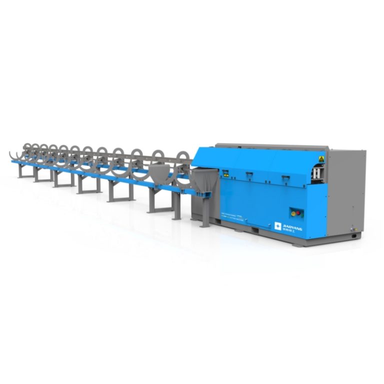 WIRE STRAIGHTENING AND CUTTING MACHINE